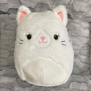 Kelsey the Persian Cat “Green Eyes” Squishmallow 12”